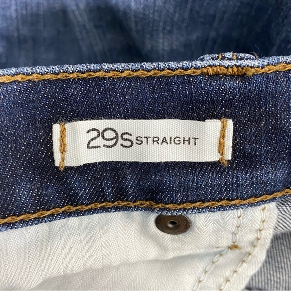 Banana Republic Premium Denim Straight Leg Jeans - Picture 6 of 7